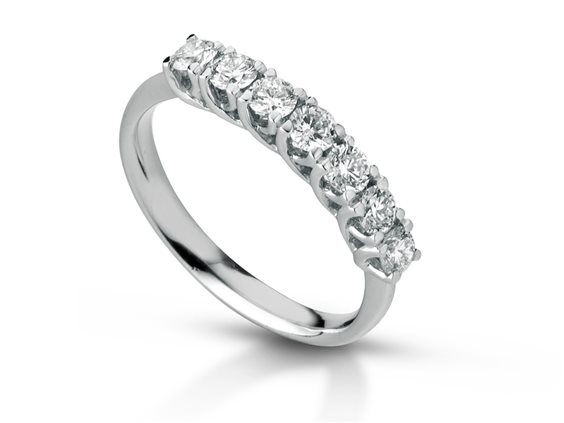 Anello PG Gioielli Donna Verette in Oro bianco Diamante 0.77 Ct ANV89-4M7P - ANV89-4M7P